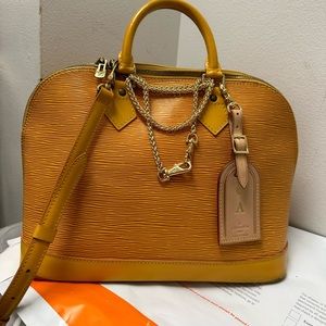 *** NOT FOR SALE*** Louis Vuitton Epi Leather Alma, circa 1998.